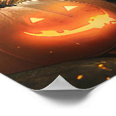 チャウチュハロウィン不気味 ポスター (角)