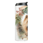 チャウチョークリスマスリースフェスティバルPup タンブラー (回転左)