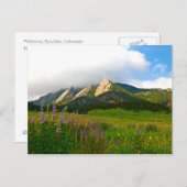 チャウトークアのフラティロン – コロラド州大きい石 ポストカード (正面/裏面)