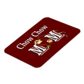 チャウドッグママ マグネット (左側)