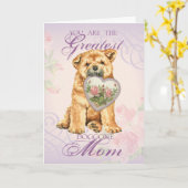 チャウハートママ カード (黄色い花)