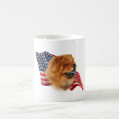 チャウ国旗 コーヒーマグカップ (中央)