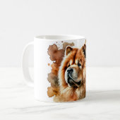 🐾チャウ愛好家、このマグカップはあなたのためにある！🐾 コーヒーマグカップ (正面左)