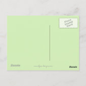 チャウ絵画チャウさん – かわいいオリジナルドッグアート ポストカード (裏面)