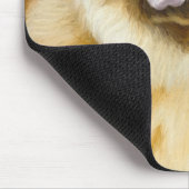 チャウ絵画チャウさん – かわいいオリジナルドッグアート マウスパッド (コーナー)