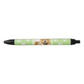 チャウ絵画チャウさん – かわいいオリジナルドッグアート 黒ボールペン (正面)