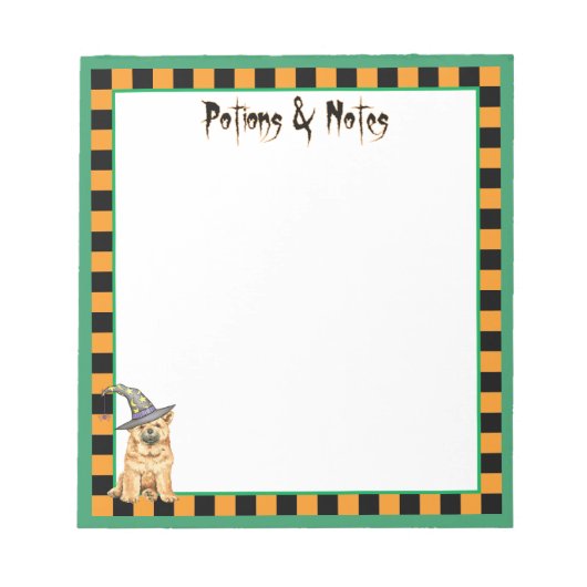 チャウ・ウィッチ ノートパッド (正面)