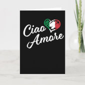 チャオアモア-イタリアハロースイートアートインイタリアン カード (正面)