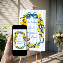 チャオバンビノイタリアンベイビーシャワー歓迎サイン