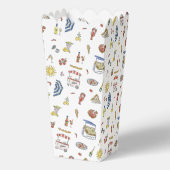 チャオバンビノ | 夏イタリアンの赤ちゃんシャワー フェイバーボックス (裏面)