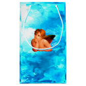 チャオパーソナライズされたベラケルビエンジェル スモールペーパーバッグ (裏面)