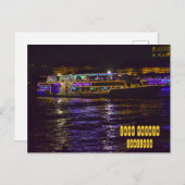 チャオプラヤプリンセス ポストカード (正面/裏面)