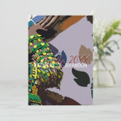 チャオプラヤ川に佇むカラフルなタイ文化の巨人 招待状 (スタンド正面)