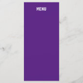 チャオプラヤ川のカラフルタイの文化大国 メニュー (裏面)