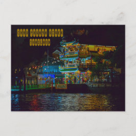 チャオプラヤ川アットナイト ポストカード
