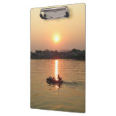 チャオプラヤ川サンセット…アユタヤ（タイ） クリップボード (左)