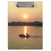 チャオプラヤ川サンセット…アユタヤ（タイ） クリップボード (正面)