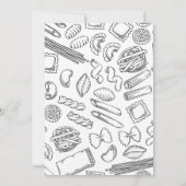 チャオベイビー イタリアの赤ちゃんパスタをクッキング 招待状 (裏面)