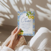 チャオベビーアマルフィコーストレモンベビーシャワー 招待状