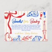 チャオベビーイタリアンバンビノ手描きベビー本 エンクロージャーカード (正面)