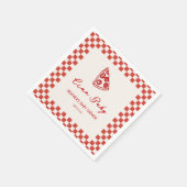 チャオベビーイタリアンピザベビーシャワー スタンダードカクテルナプキン (角)