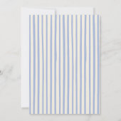 チャオベビーハンドドローイタリアンドベビーシャワー 招待状 (裏面)