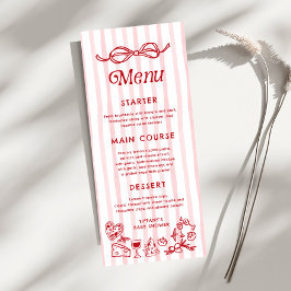 チャオベビーレイタリアンモンズベビーシャワー メニュー