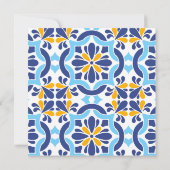 チャオベビー地中海のマジョリカタイルレモンシャワー 招待状 (裏面)