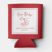 チャオベビー!手引きパスタベビーイタリアンシャワー 缶クーラー (正面)