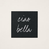 チャオベラカード (正面)