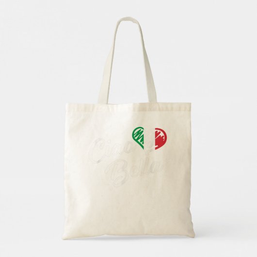 チャオベラシャツハイタリアンロービューティフルギフトT S トートバッグ (裏面)