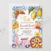 チャオベラディナイタリアンーテーマブライダルシャワー 招待状 (正面)