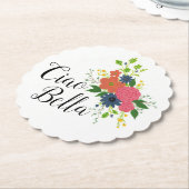 チャオベラフローラコースター ペーパーコースター (アングル)