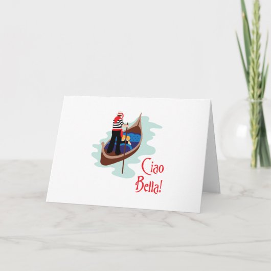 チャオベラ カード (正面)