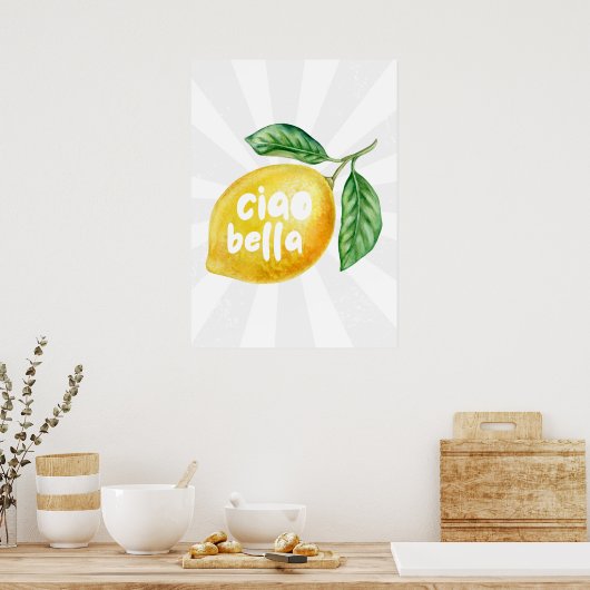 チャオベラ ポスター (キッチン)