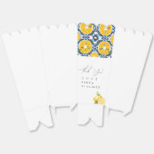 チャオ赤ちゃんシャワーレモンをテーマにしたシャワー フェイバーボックス (見開き)