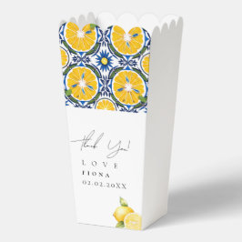 チャオ赤ちゃんシャワーレモンをテーマにしたシャワー フェイバーボックス