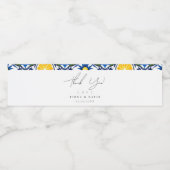 チャオ赤ちゃんシャワーレモンをテーマにしたシャワー ペットボトルラベル (シングルラベル)