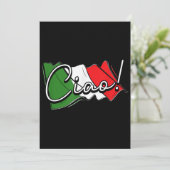 チャオ！- イタリアとヨーロッパのベニス スクーターとラ 招待状 (スタンド正面)