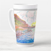 チャオ カフェラテマグ (左アングル)