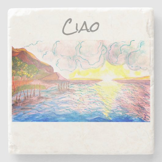 チャオ ストーンコースター (正面)