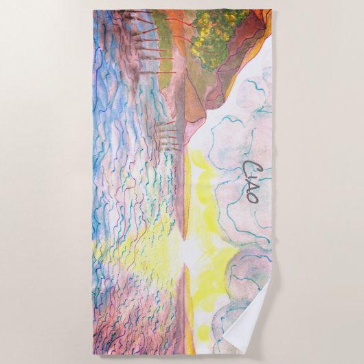 チャオ ビーチタオル (正面)