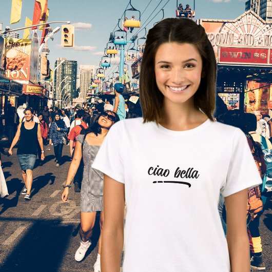 チャオ・ベライタリアンスエレガントクリプト Tシャツ