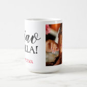 チャオ・ベラ！カスタム写真 モーフィングマグカップ (中央)