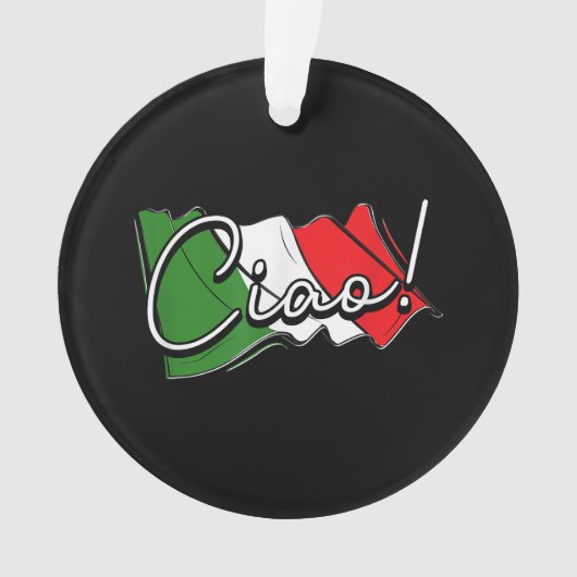 チャオ！ヨーロッパイタリアンヴェネツィア・スクーターとラ オーナメント (正面)