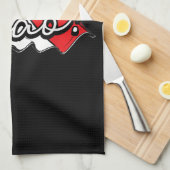 チャオ！ヨーロッパイタリアンヴェネツィア・スクーターとラ キッチンタオル (四つ折り)