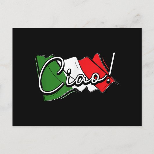 チャオ!ヨーロッパイタリアンヴェネツィア・スクーターとラ ポストカード (正面)