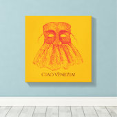チャオ・ヴェネツィア！ キャンバスプリント (インサイチュ (ウッドフロア))