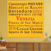 チャオ・ヴェネツィア！ キャンバスプリント (インサイチュ (リビング))