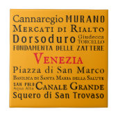 チャオ・ヴェネツィア！ タイル (正面)